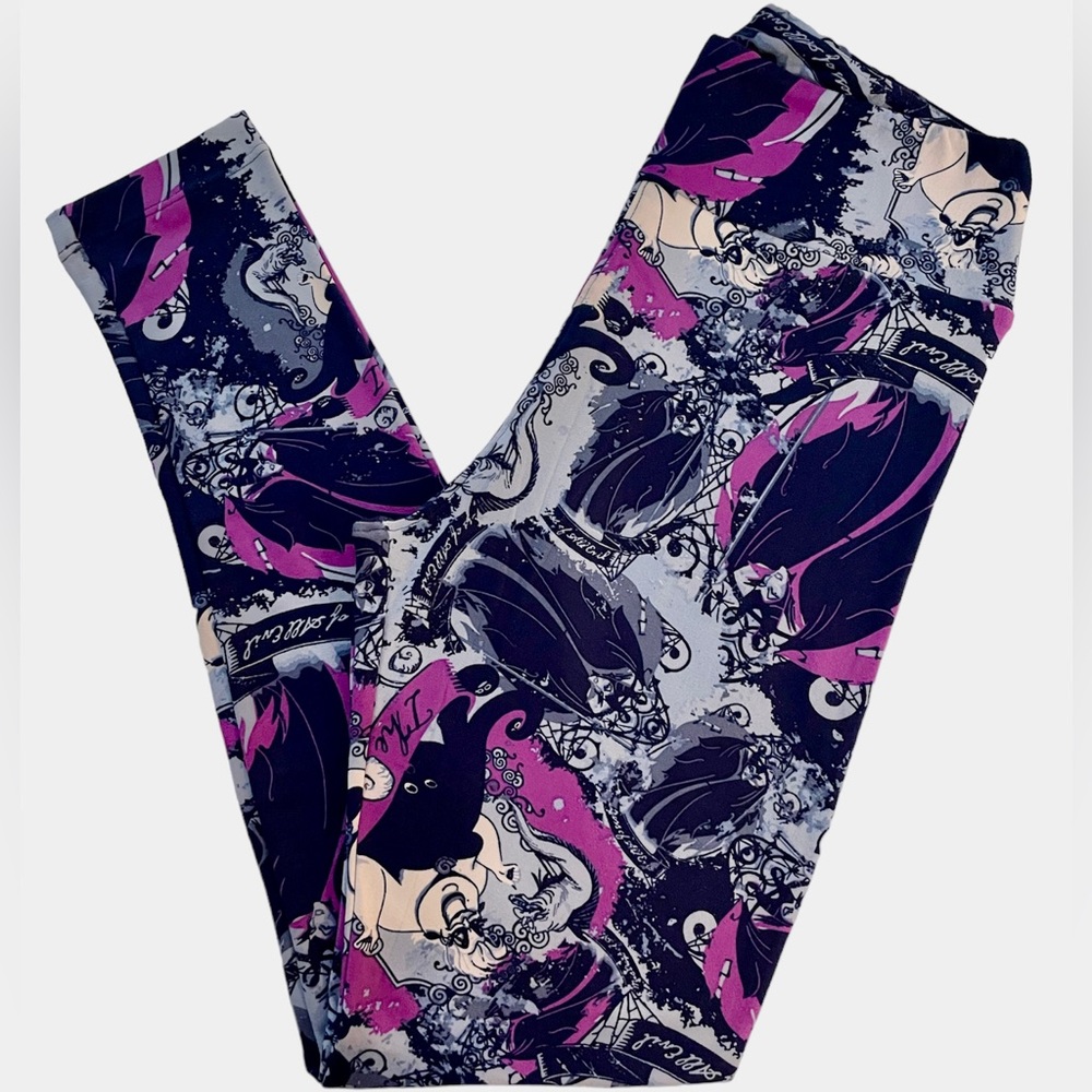 LuLaRoe: Ursula And Maleficent Leggings